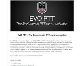 EVO PTT GitHub repository